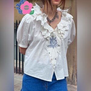 Damson Madder Lottie blouse in size 8.